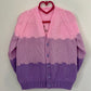 “Girls Rule The World” Handmade Cardigan Size Approx 4-5 Years