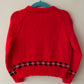 “Beep Beep” Christmas Handmade Jumper Size Approx 18 Months - 2.5 Years