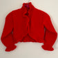 “So Sweet” Gingerbread Bolero Handmade Cardigan Size Approx 1-2 Years