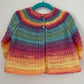 "I Heart Ewe” Handmade Cardigan Size Approx 1-2 Years