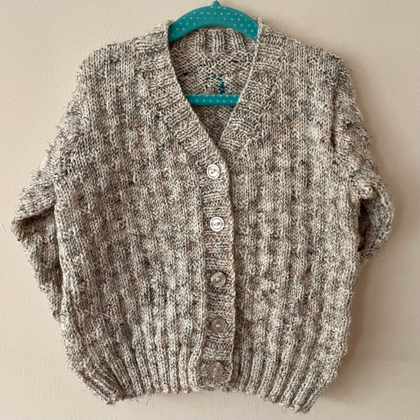 “Rockin' Around” Handmade Christmas Cardigan Size Approx 3-4 Years