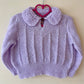 "Bloom” Handmade Jumper Size Approx 2-3 Years