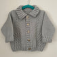 "Hot Dog” Handmade Cardigan Size Approx 2-3 Years