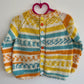 “By The Sea” Beach Handmade Cardigan Size Approx 2-3 Years