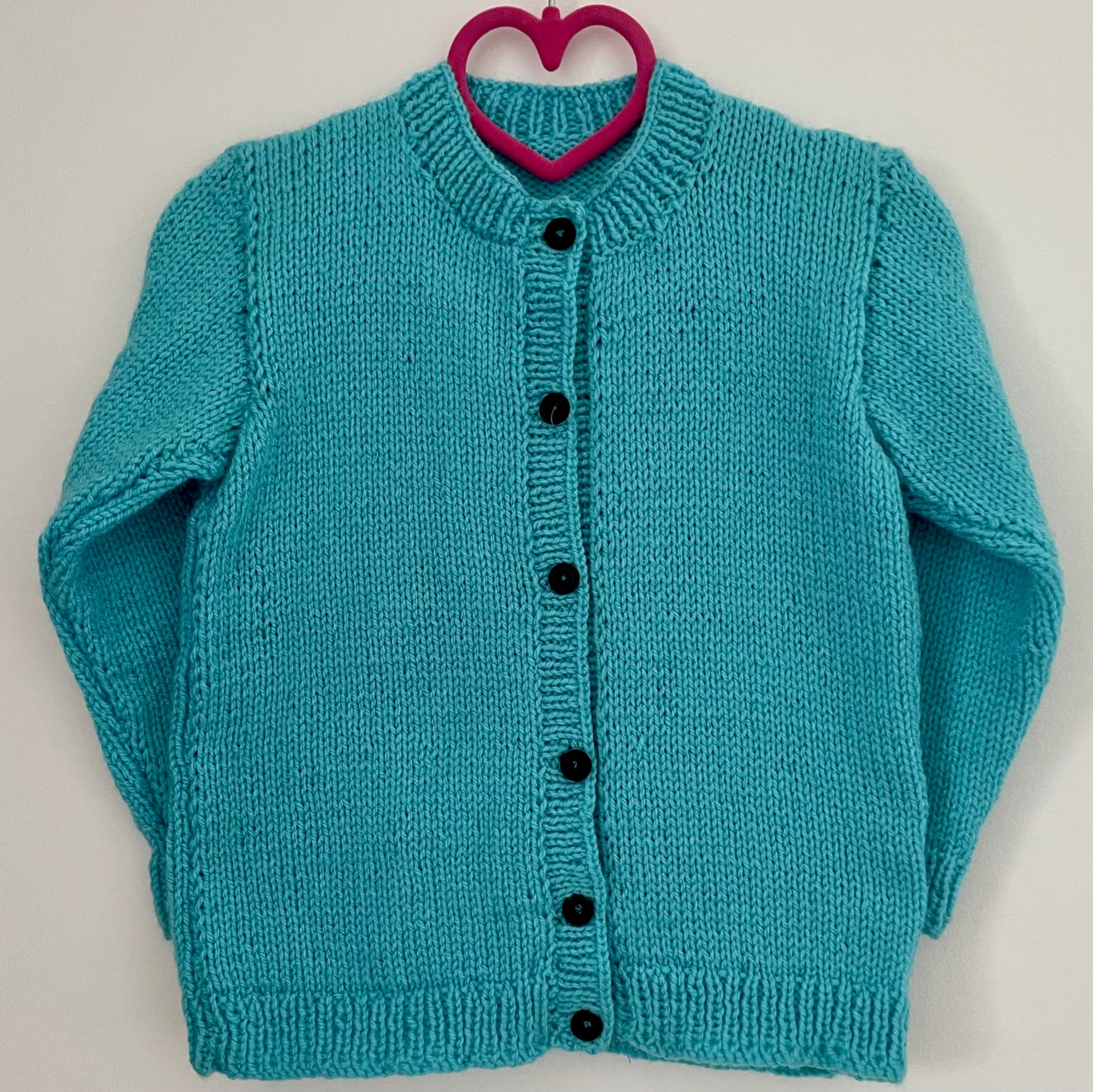 "Les Fleurs” Handmade Cardigan Size Approx 2-3 Years