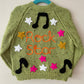 “Rock Star” Handmade Cardigan Size Approx 2-3 Years