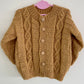 “Pumpkin Season” Halloween Handmade Cardigan Size Approx 6-12 months