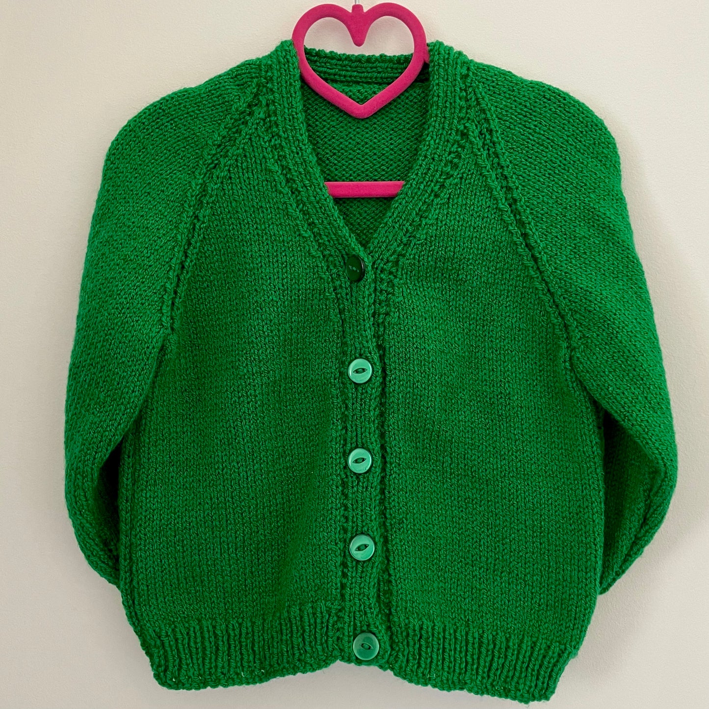 “Oh What Fun!” Christmas Handmade Cardigan Size Approx 2-3.5 Years