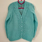 “Rockin' Robin” Christmas Handmade Cardigan Size Approx 5-7 Years