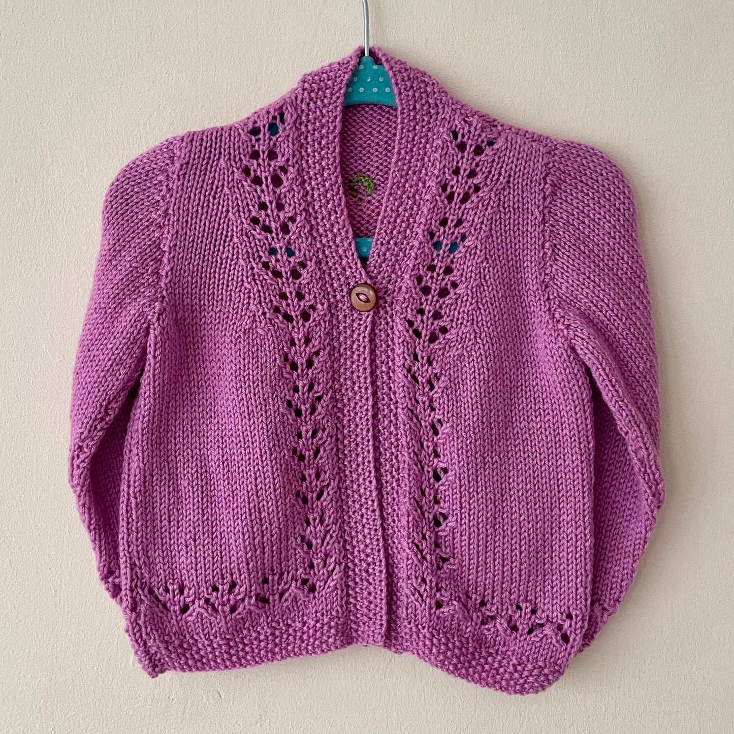 “My Pumpkin” Halloween Handmade Cardigan Size Approx 12-18 months